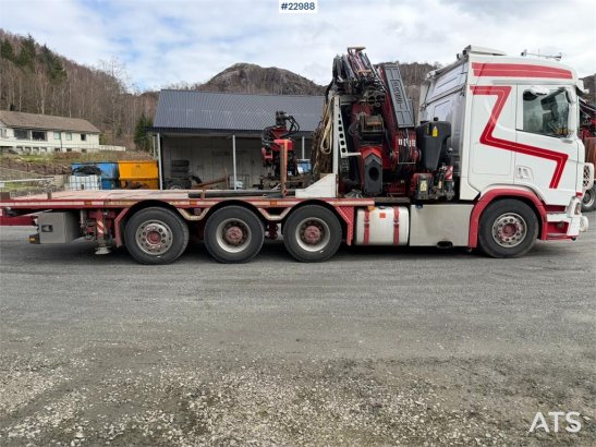 Scania R500 8x4 combination vehicle with a 71 t/m Fassi c R500 8x4 combination vehicle with a 71 t/m Fassi c 2020 2 Crane ...