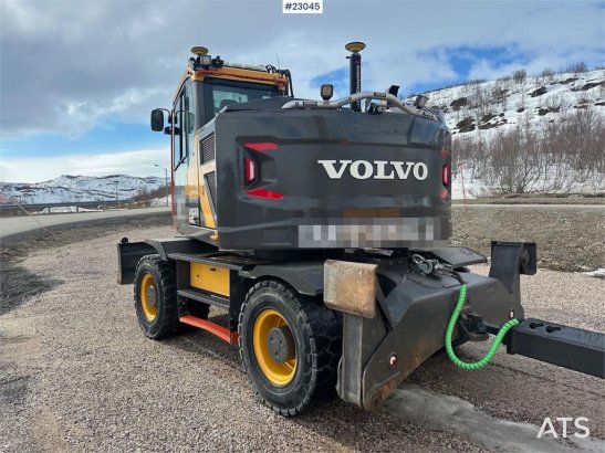 Volvo EWR150E wheeled excavator w/ GPS, trailer, 3 bucke EWR150E wheeled excavator w/ GPS, trailer, 3 bucke 2020 2 Wheeled...