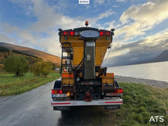Mercedes-Benz Actros 2848 4x4+2 snow rigged hook truck w/ 20t ho Actros 2848 4x4+2 snow rigged hook truck w/ 20t ho 2011 2...