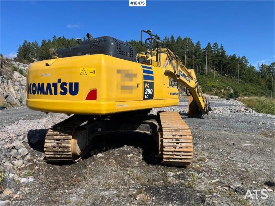 Komatsu PC290LC-11 excavator w/ rotortilt-sanding bucket-D PC290LC-11 excavator w/ rotortilt-sanding bucket-D 2018 2 Crawl...