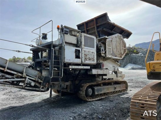 Haahjem ctc 110 crusher w/side conveyor and screen. WATCH Haahjem ctc 110 crusher w/side conveyor and screen. WATCH 1986 2...