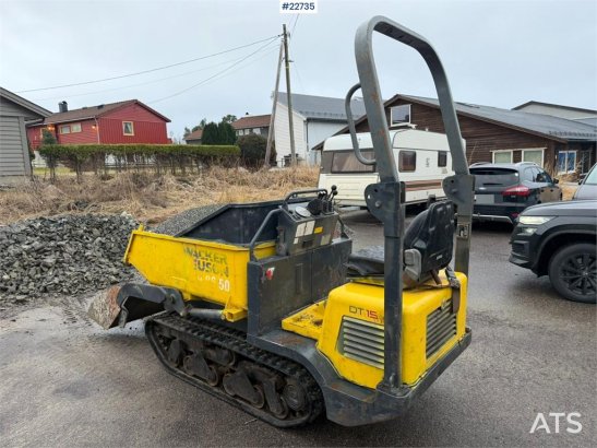 Wacker Neuson DT15 self-loading tracked dumper DT15 self-loading tracked dumper 2018 2 Tracked Dumpers image 23