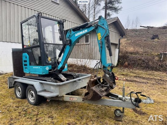 Airman AX19-6A mini excavator with 2 buckets and 2014 mac AX19-6A mini excavator with 2 buckets and 2014 mac 2018 2 image 23