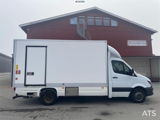 Mercedes-Benz Sprinter 5198 4x2 box truck with tail lift and sid Sprinter 5198 4x2 box truck with tail lift and sid 2016 2...