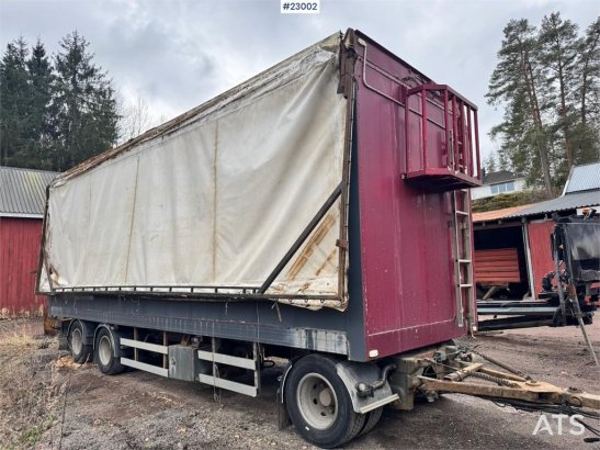 Tyllis wood chip trailer with hydraulic roof. Tyllis wood chip trailer with hydraulic roof. 2005 2 image 38