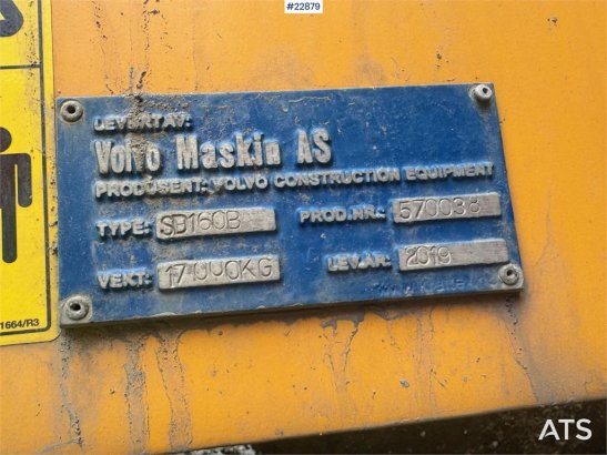 Volvo SD160B roller SD160B roller 2019 2 image 83