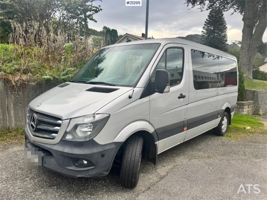 Mercedes-Benz Sprinter 316 Minibus. 12 seats and Euro 6. Repair Sprinter 316 Minibus. 12 seats and Euro 6. Repair 2014 2 i...