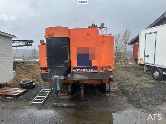 Tamrock 500 drilling rig w/ full set of new drill rods and Tamrock 500 drilling rig w/ full set of new drill rods and 2000...