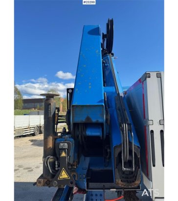 Scania R660 6x4 flatbed truck with rear-mounted 23 tonne- R660 6x4 flatbed truck with rear-mounted 23 tonne- 2025 2 Crane ...