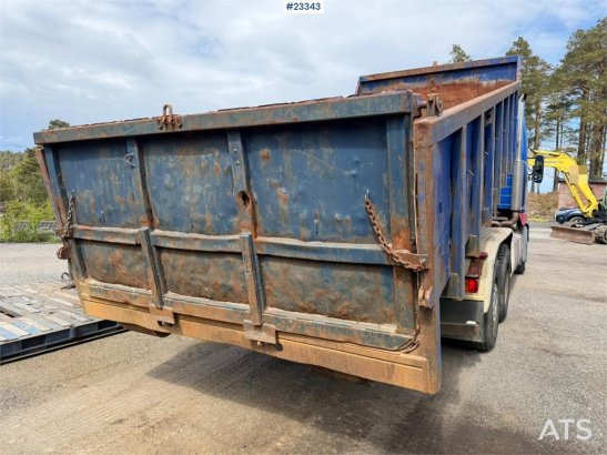 Volvo FH12 6x2 hook truck with a 20-ton hook and contain 590 2000 2 image 8