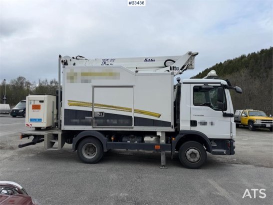 MAN TGL 8.220 4x2 lift truck w/ 2016 Safi SCJ 18 lift, TGL 8.220 4x2 lift truck w/ 2016 Safi SCJ 18 lift, 2017 2 image 8