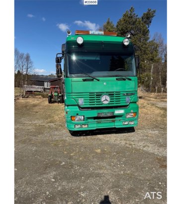 Mercedes-Benz Actross m/ HIAB 135 kran. Actross m/ HIAB 135 kran. 1998 2 image 8