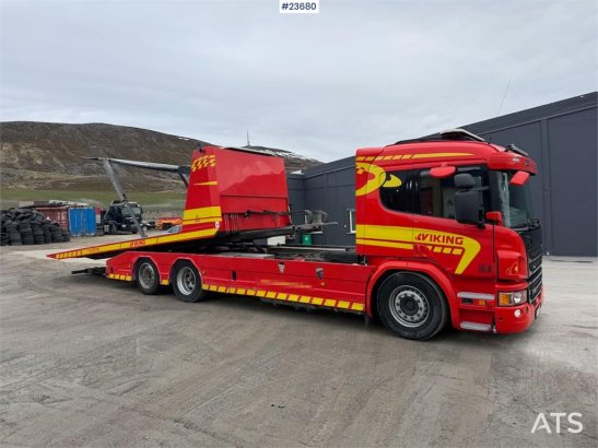 Scania P320 6x2 tow truck w/ Falkum body, double deck, gl 3213 2017 2 image 8