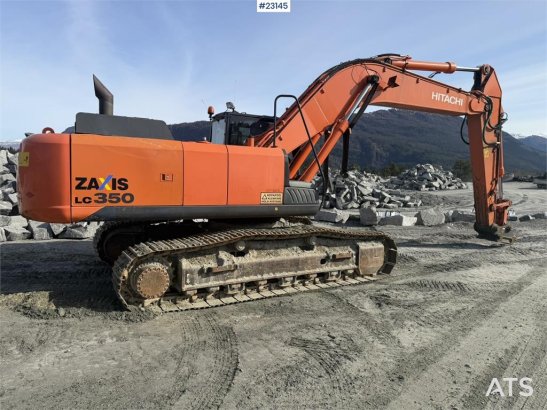 Hitachi ZX350LC-5B excavator with a tooth bucket ZX350LC-5B excavator with a tooth bucket 2013 2 Crawler Excavators image 23