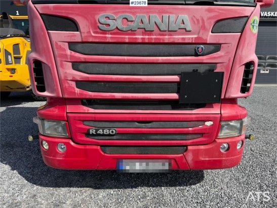 Scania R480 6x2 hook truck w/ crane hydraulics and replac R480 6x2 hook truck w/ crane hydraulics and replac 2011 2 image 23