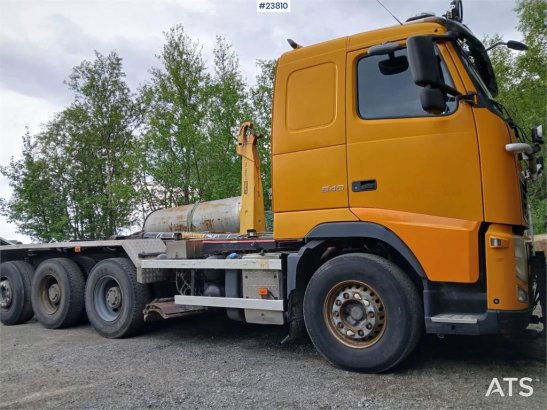 Volvo Fh540 8x4 plow rigged hook truck w/ 22T hook, two 3294 2012 2 image 8