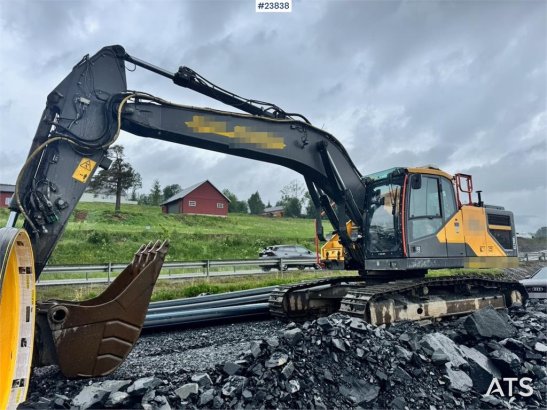 Volvo EC250EL Excavator with Drill Rig, GPS, Rototilt an EC250EL Excavator with Drill Rig, GPS, Rototilt an 2018 2 Crawler...