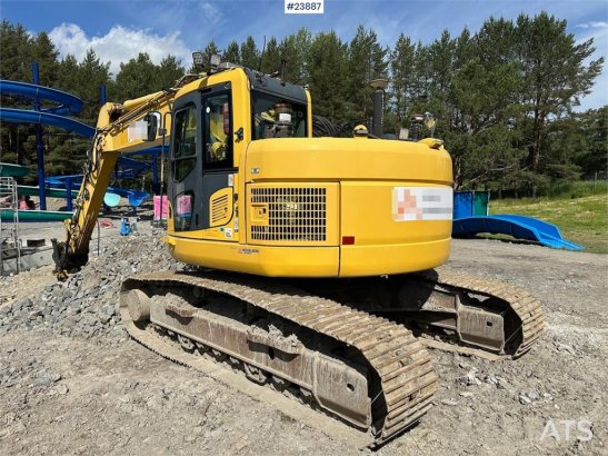 Komatsu PC228 LC-8 Excavator with tilt, grading bucket and PC228 LC-8 Excavator with tilt, grading bucket and 2013 2 Crawl...