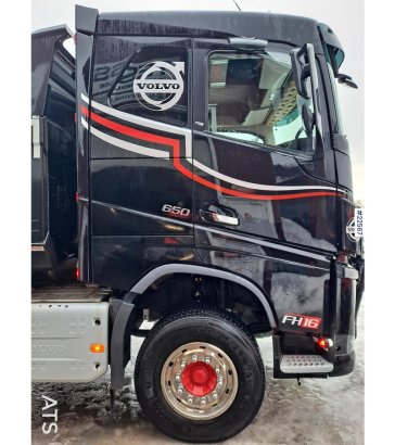 Volvo Fh16 650 6x4 Tipper Truck w/ Sørling Triple Traile 590 2018 2 Tipper trucks image 8