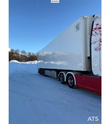 Ekeri T3-K 3 axle closed semi trailer w/ full side openi Ekeri T3-K 3 axle closed semi trailer w/ full side openi 2014 2 i...