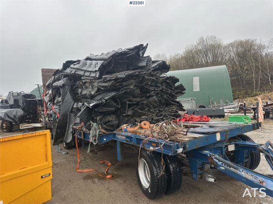Goldhofer 24/80 machine trailer w/ two sets of tires Goldhofer 24/80 machine trailer w/ two sets of tires 1998 2 Lowloader...