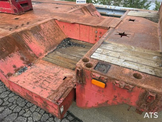 Vang SHSL 4 axle machine trailer w/ hydraulic driving b VANG SHSL 4 axle machine trailer w/ hydraulic driving b 1998 2 Low...