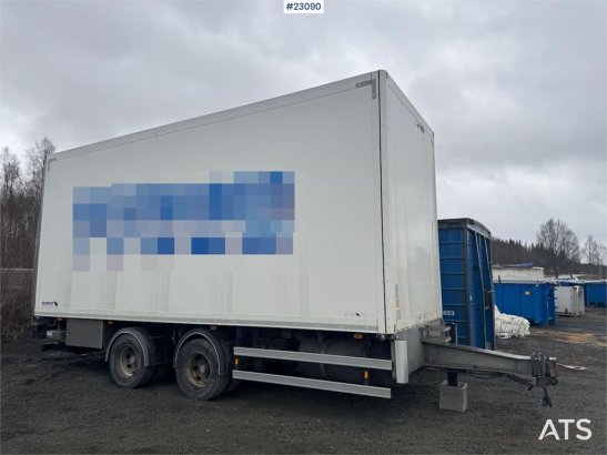 Schmitz Cargobull 2-axle box trailer with Carrier refrigeration unit Schmitz Cargobull 2-axle box trailer with Carrier ref...