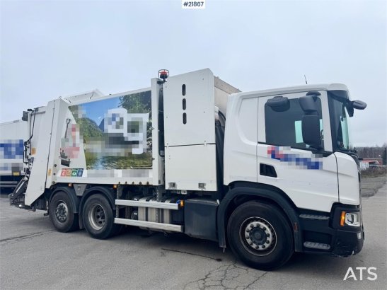 Scania P370 Waste Collection Truck with Washing System WA P370 Waste Collection Truck with Washing System WA 2021 2 image 8