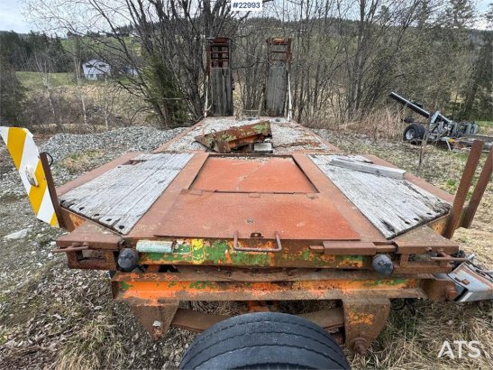 Goldhofer machine trailer. Repair object. Goldhofer machine trailer. Repair object. 1991 2 Lowloader trailers image 23