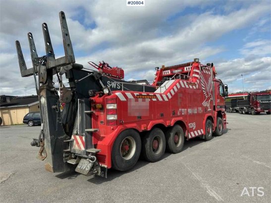 Mercedes-Benz Actros 4448 8x8 heavy hauler w/ SWS body and low m Mercedes-Benz Actros 4448 8x8 heavy hauler w/ SWS body an...