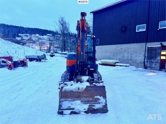 Doosan DX50Z-7 mini excavator – 3 buckets – swing boom – Doosan DX50Z-7 mini excavator – 3 buckets – swing boom – 2022 2 i...
