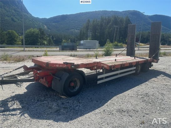 Kel-Berg Maskinslep with hydraulic ramps KEL-BERG Maskinslep with hydraulic ramps 2008 2 Lowloader trailers image 8