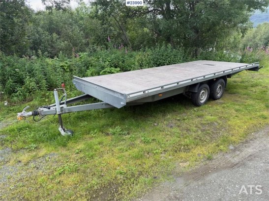NIEWIADOW ATLAS trailer w/ drive bridges, stakes and coil st NIEWIADOW trailer w/ drive bridges, stakes and coil st 2017 2...