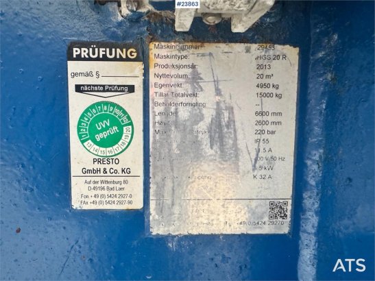 Presto compactor – 20 m³ Presto compactor – 20 m³ 2013 2 image 35