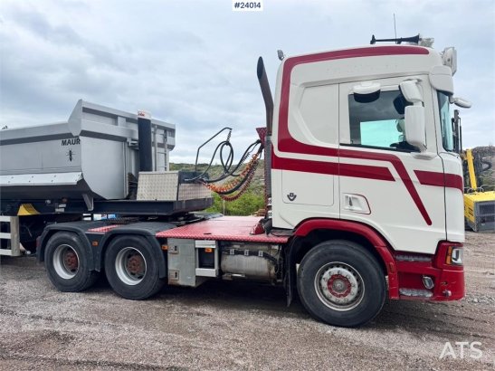 Scania R650 6x4 Tractor Unit with Maur Tipping Semi-Trail R650 6x4 Tractor Unit with Maur Tipping Semi-Trail 2018 2 Tracto...