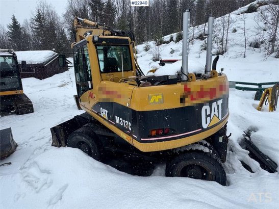 CAT M313 C M313 C 2005 2 Wheeled Excavators image 68