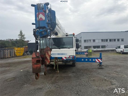 Tadano Faun FA 031 8x6 mobile crane 65 ton with jib and 12 ton Faun FA 031 8x6 mobile crane 65 ton with jib and 12 ton 200...