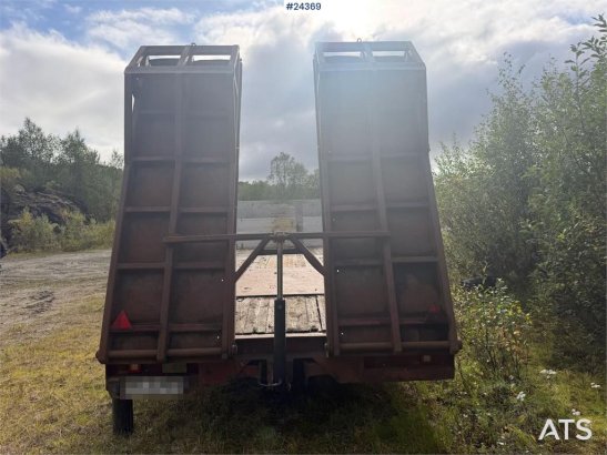 GMV LB 20 A 2 axle machine trailer w/ limbs GMV LB 20 A 2 axle machine trailer w/ limbs 1981 2 Lowloader trailers image 8