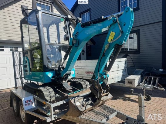 Airman AX19-7 Mini Excavator with 2 Buckets and 2021 BK M AX19-7 Mini Excavator with 2 Buckets and 2021 BK M 2020 2 image 23
