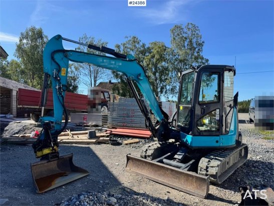 Airman AX55U-6A Mini Excavator with Rototilt, 3 Buckets, AX55U-6A Mini Excavator with Rototilt, 3 Buckets, 2017 2 image 23