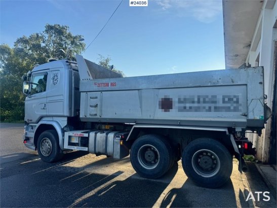Scania R580 Tipper Truck with Snow Plow Equipment – Euro R580 Tipper Truck with Snow Plow Equipment – Euro 2014 2 Tipper t...