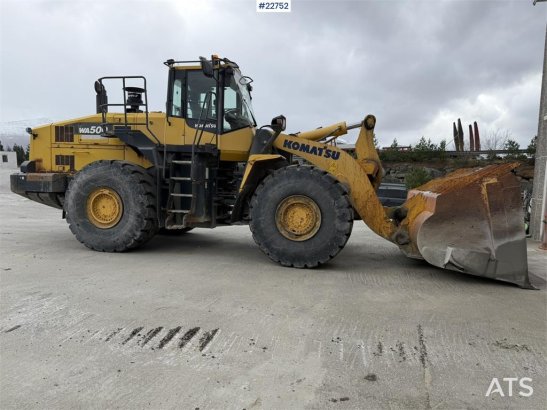 Komatsu WA500-7 wheel loader with a bucket 848 2013 2 Wheel Loaders image 53