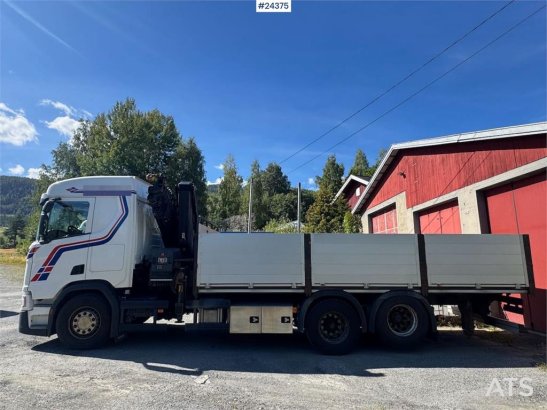 Scania R500 6x2 Kranbil - 19 t/m Hiab m/ rotator. R500 6x2 Kranbil - 19 t/m Hiab m/ rotator. 2019 2 Crane trucks image 8