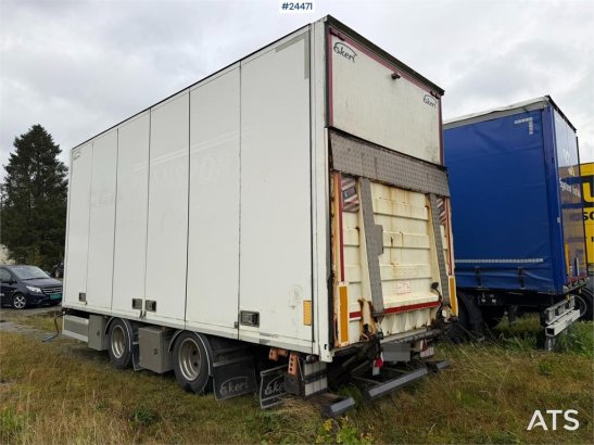 Ekeri Box Trailer with Full Side Opening and 2-Ton Tail Ekeri Box Trailer with Full Side Opening and 2-Ton Tail 2011 2 ima...