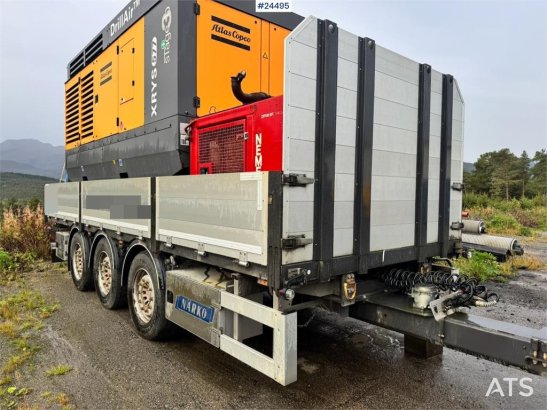 Närko Flatbed Trailer – Only 26,000 km! Närko Flatbed Trailer – Only 26,000 km! 2019 2 Flatbed open trailers image 8