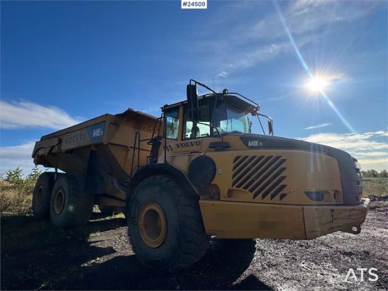 Volvo A40 Articulated Dumper – Black Plate A40 Articulated Dumper – Black Plate 2010 2 Dump Truck image 8
