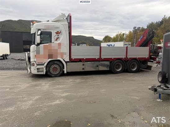 Scania R650 6x4 Crane truck – 23 tm HMF crane R650 6x4 Crane truck – 23 tm HMF crane 2018 2 Crane trucks image 8