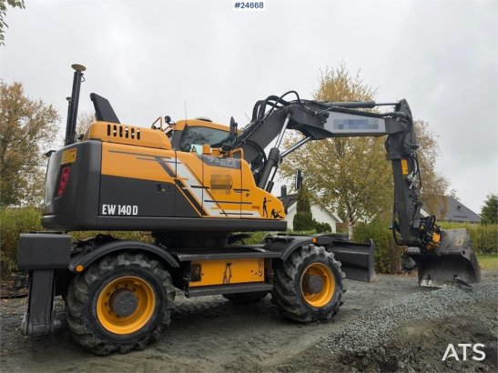 Volvo EW140D Wheeled Excavator with Rototilt, GPS and Gr 10079 2017 2 Wheeled Excavators image 8