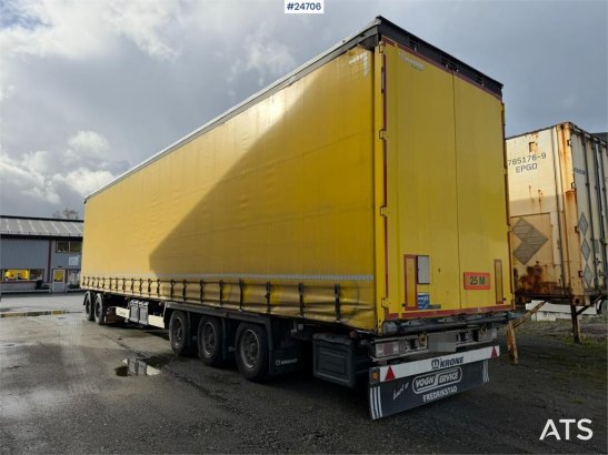 Krone 3-axle curtain-sided trailer with 2-axle Krone dol 3-axle curtain-sided trailer with 2-axle Krone dol 2021 2 image 8