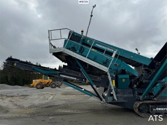 Powerscreen Chieftain 1400 Screening plant 10269 2022 2 image 8